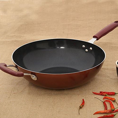 ソテーパン 卸売り フライパンテフロン加工のwithハンドルno Deep多機能cookware Wine Fumes