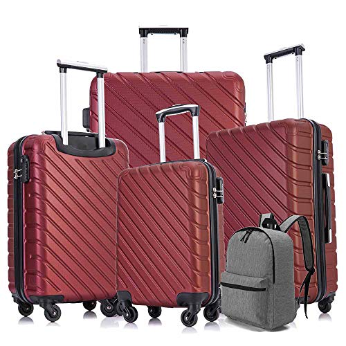 luggage set with backpack