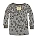Burt's Bees Baby Unisex Baby Little Kid Organic 2 Piece Pajama Set, Charcoal Distressed Dot, 5