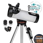 51UFotYGffL. SS150 Celestron-114LCM-Computerized-Newtonian-Telescope-Telescopes-for-Beginners-2-Eyepieces-Full-Height-Tripod-Motorized-Altazimuth-Mount-Large-114mm-Newtonian-Reflector