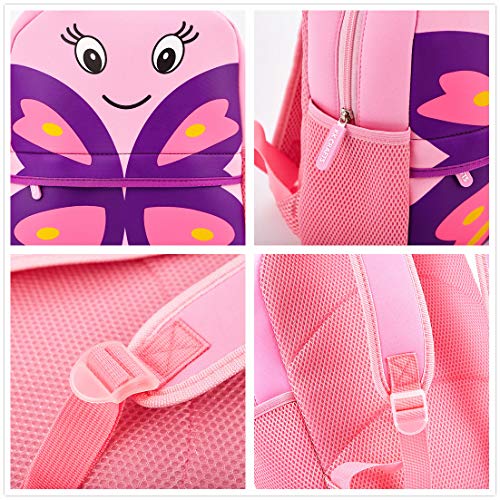 5 Backpack+Waterproof+Preschool+Schoolbag+Butterfly