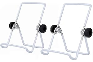 OYOY Stainless Steel Sprouting Stands, 2 Pack, For 32 Oz Mason Jar or iPad/Phone, White