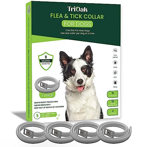 Pack Flea Collar for Dogs, Flea and Tick Collar for Dogs, One