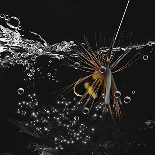 Acamptar 10 Pièces 10 Appats Artificiels Leurre Bourdon Mouche Mouche Truite Leurres Artificiels Leurres De Pêche Bionique Abeille Appats De Pêche Appats Mouche Appats