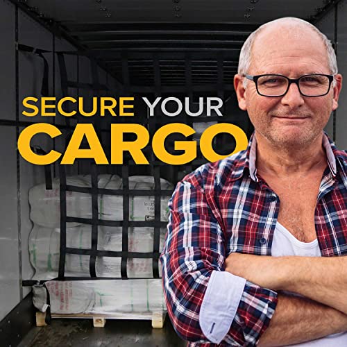 US Cargo Control Heavy Duty Cargo Net with Cam Buckles and ETrack