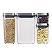 OXO Good Grips Steel POP Small 0.9 Quart Square Container (Set of 4)