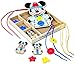 Melissa & Doug Disney Mickey Mouse Clubhouse Button-Match Wooden Lacing Set