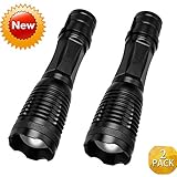 Brightest and Best LED Tactical Flashlights Set