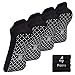 unenow Unisex Non Slip Grip Socks with Cushion for Yoga, Pilates, Barre, Home & Hospital