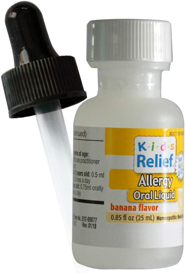 Kids Relief Allergy Oral Solution, 0.85 Fluid Ounce (25 ml): Health & Personal Care