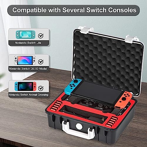 DEVASO Carrying Case for Nintendo Switch/Switch OLED/Switch Lite