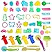 Beelittle 47 Pieces Clay Dough Tools Kit with Models and Molds, Random color
