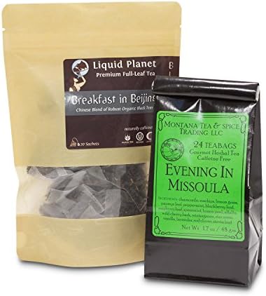 Evening in Missoula Tea and Breakfast in Beijing Organic Tea Combination Pack