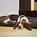 PETMAKER Large Cushion Pillow Pet Bed - Chocolate