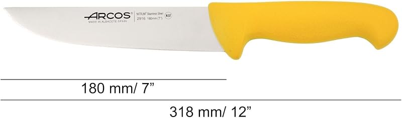 Cuchillo Carnicero Acero Inoxidable Nitrum