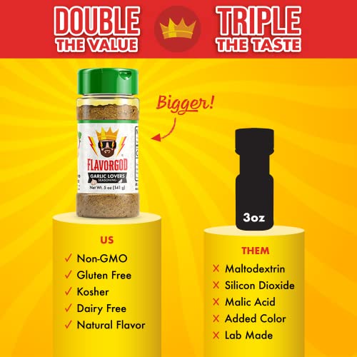 Flavor God Classic Combo Pack Of 2 Super Garlic Bros Edition Garlic