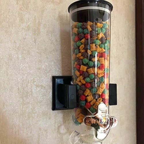 Dry Food Dispenser Container Wall Mount Cereal Dispenser Candy Wall