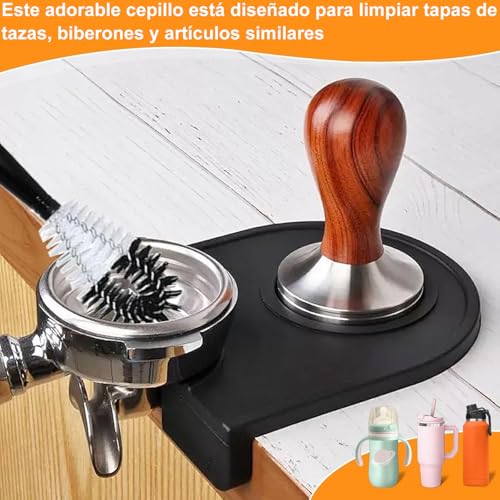 9 Piezas Cepillos de Limpieza para Botellas, Cepillo para Lavar Botellas Multifunción con Orificio para Colgar, Cepillo de Tubo de Pajitas de Nylon para Botella, Biberones, Termos,Tarros,Tapones-Negro