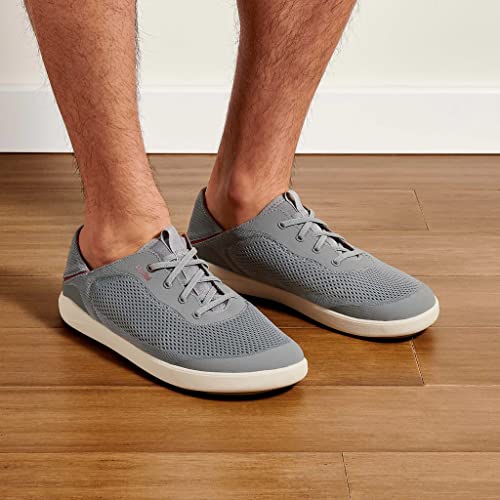 OLUKAI Moku Pae Men's Boat Shoes, No Tie Laces & Stretch Construction