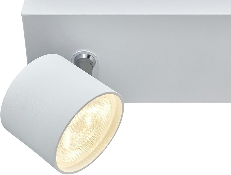Star Lampada con Faretti Orientabili, 4 x 4.5 W, Bianco