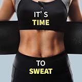 CAMBIVO Waist Trimmer Belt for Men Women, Sweat Belt, Core Support, Black view 5