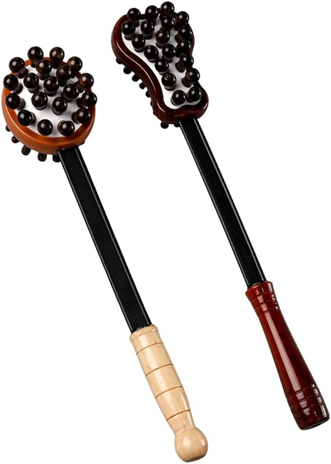 Hand held Massage Hammer, Wooden Percussion Massage Hammer, Health Meridian Hammer, Back Hammer