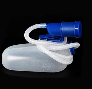 Earthily Urinflasche 2000ml - Tragbares Urinal Für Damen & Herren Mit Schlauch