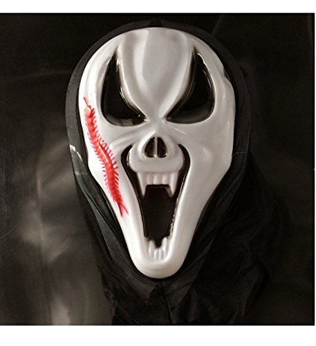 micrkrowen Halloween party cosplay mask wacky prom Dressup parties props plastic