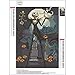 Happy Halloween - Full Drill Skull Ghost Pumpkin - 5D DIY Diamond Painting by Number Kits Franterd Embroidery Rhinestone Pasted Cross Stitch Handcraft Arts Craft Home Decor ...