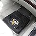 FANMATS 10435 Pittsburgh Penguins 2-Piece Heavy Duty Vinyl Car Mat Set, Front Row Floor Mats, All Weather Protection, Universal Fit, Deep Resevoir Design