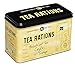New English Teas Tea Rations Tea Tin with 40 English Breakfast Teabags, World War 2 Memorabilia