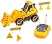 Remote Control Digger Truck Toy for 3,4,5,6 Year Old Boys & Girls TG659 – RC Digger Toy with Full Directional Control and Sounds Effects by ThinkGizmos (Trademark Protected)
