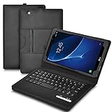 IVSO Samsung Galaxy Tab E 8.0 Case with keyboard -Ultra-Thin DETACHABLE Bluetooth Keyboard Stand Case/Cover for Samsung Galaxy Tab E 8.0 Tablet (Black)