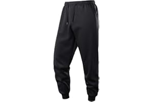 Fleece Lined Winter Mens Sweatpants Warm Thermal Pants Cargo Joggers Work Outdoor Trousers Classic Lightweight Jogger