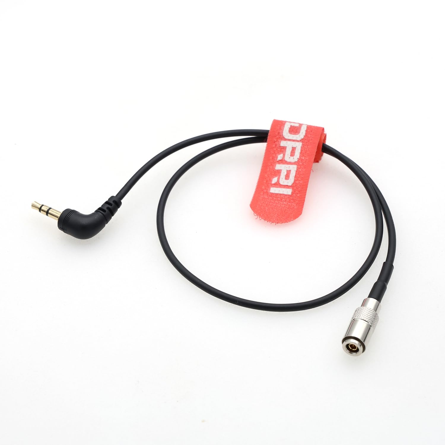 DRRI UltraSync ONE DIN 1.0/2.3 to Right Angle 3.5mm mini Jack timecode Cable (Straight Din Cable)