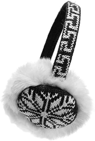 Simplicity Women's Winter Knit Solid / Snowflake Deer Pattern Earmuffs