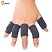 JBM Finger Sleeves 5Pack Sport Finger Brace Protector Compression Sleeve for Arthritis