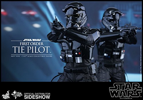 Hot Toys Star Wars First Order Tie Fighter Pilot 1/6 Scale 12" Figure