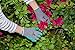 Garden Gloves Women and Men 2 pairs, Super Grippy Texture for Gardening and Work Activities - S,M,L Sizes (Small)