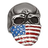 MOWEN Mens Stainless Steel Skull Rings/devil skull heavy ring,sizes7#-15#