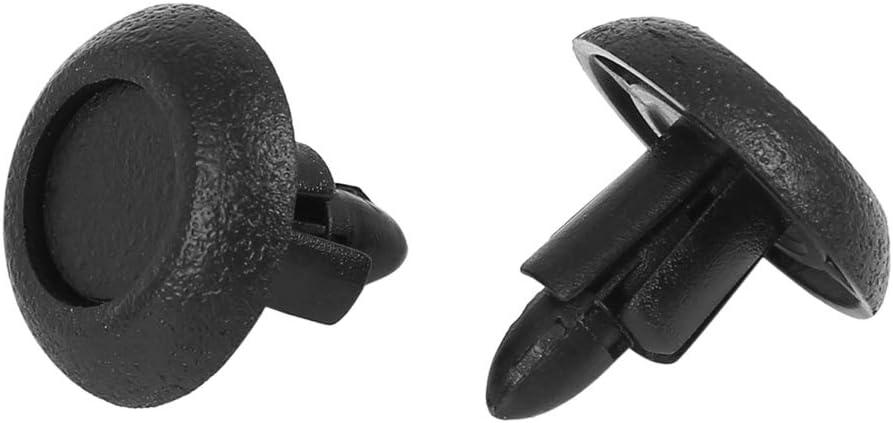 X AUTOHAUX 50pcs Car Bumper Engine Cover Grille Push Retainer Clips 90467-07211, Black, 14 x 10 x 2.5 cm - Image 5