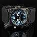 INFANTRY Big Face Mens Tactical Military Watch Large Sport Wrist Watches for Men Silicone Band Heavy Duty