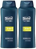 Suave Men 3-in-1 Shampoo + Conditioner + Body Wash - Citrus Rush - 28 oz - 2 pk