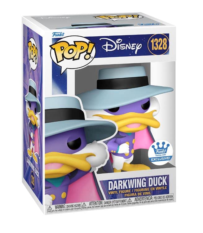 Funko Pop Darkwing Duck Exclusive with Chanse of Chase. 1328 Slip