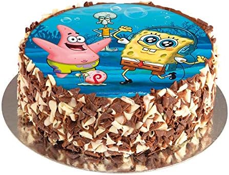 Feuille Azyme Bob Leponge Dekora Cm Decoration Gateau Anniversaire Decorations Et Accessoires De Fetes Accessoires De Decoration De Gateau Eycpucon Cl