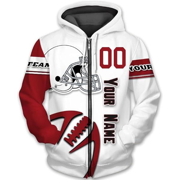 custom football jersey hoodies