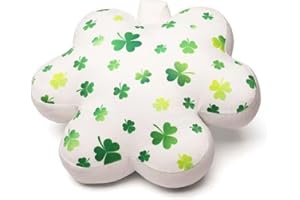 Clover Throw Pillow Shamrock Pillow Leaf Pillow Decor Throw Pillow St. Patrick's Day Decorative Pillow Cushion for Couch Livi
