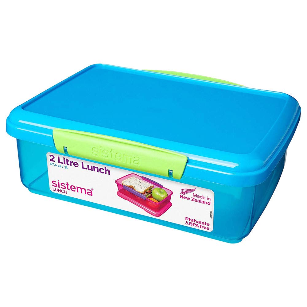 Buy Sistema Lunch Collection Tiffin Box, 2L BPA Free Leakproof