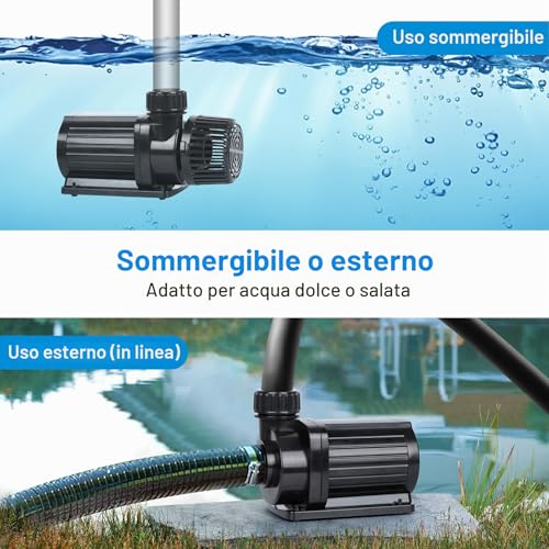 Forever Speed ECO Garden Pond Pumps - Pond & Filter Pumps - 10000L/H, 90W