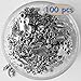 Heather's cf Silver Scorpion Charms. 120 pcs Antique Silver Non-Tarnish,Lead-Free, Cadmium-Free, Nickel-Free Beads for DIY Jewelry Making,Bracelets, Necklaces, Earrings, Keychains, Crafts, Bulk